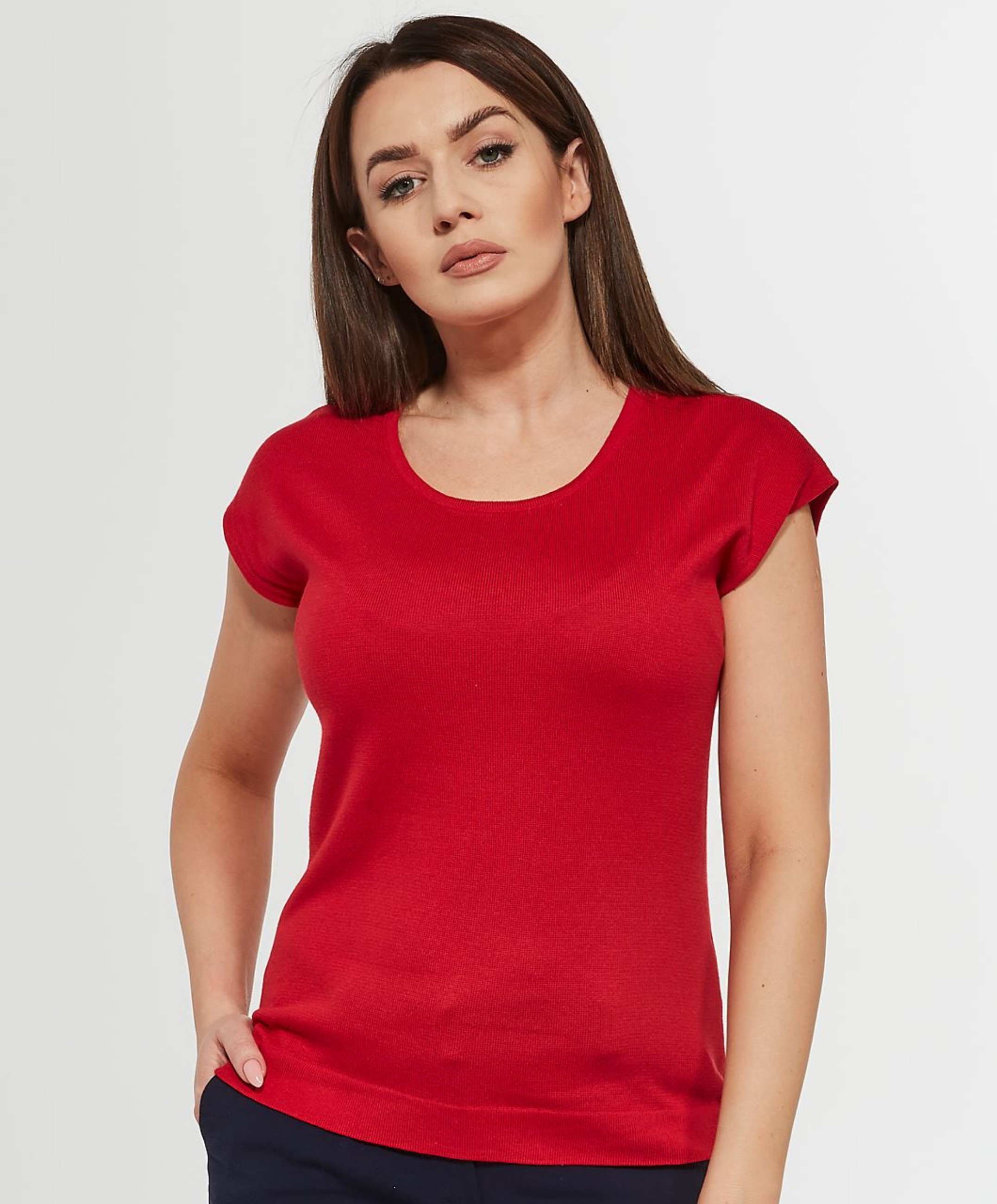 Obrazek Bezrękawnik damski 1213291 (czerwony)