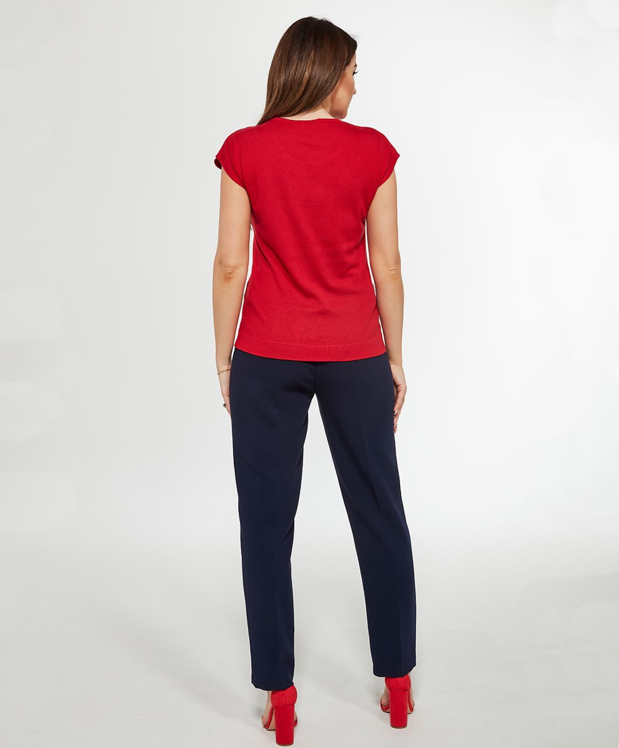 Obrazek Bezrękawnik damski 1213291 (czerwony)