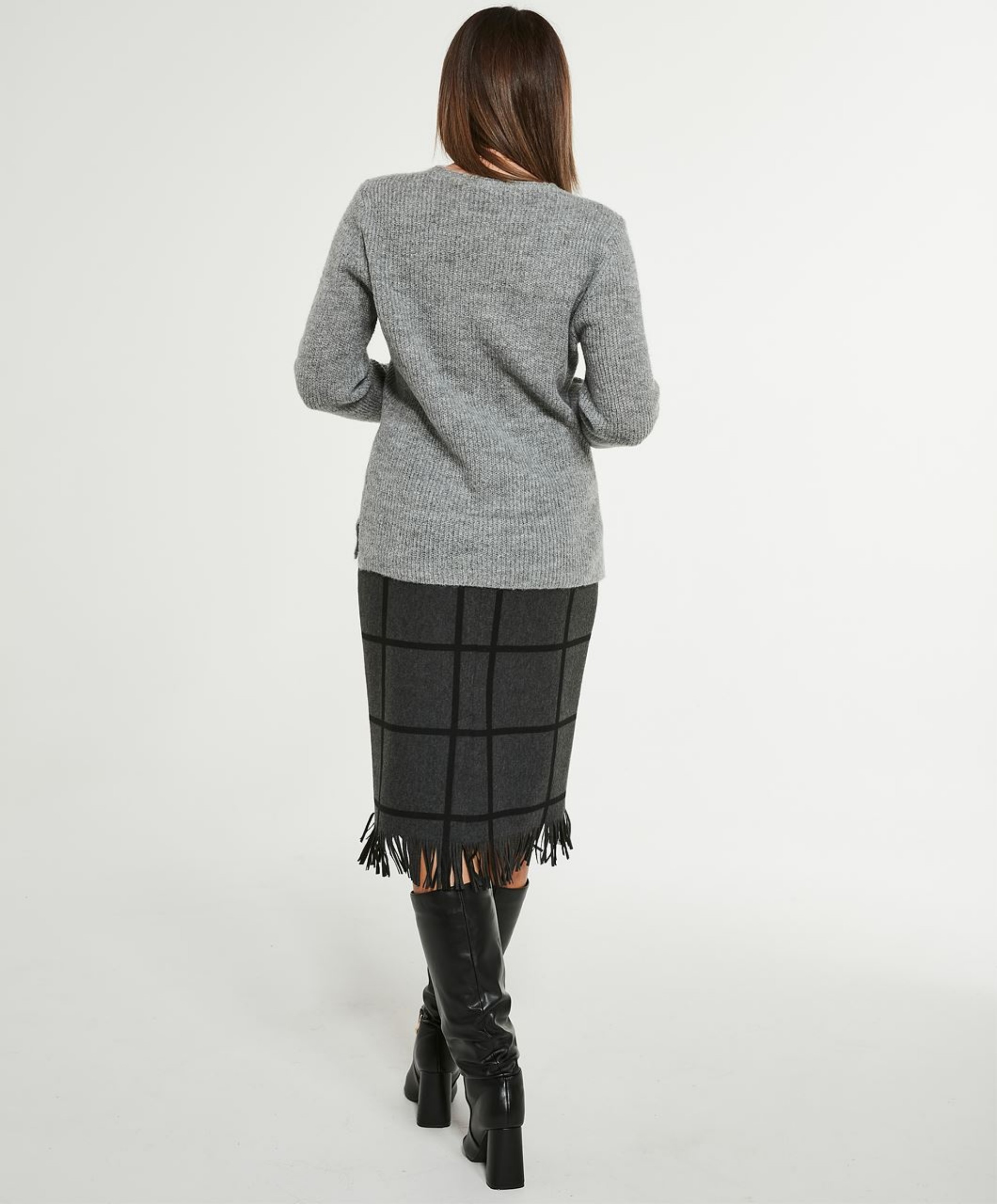 Obrazek Pulower damski 9213011 (szary)