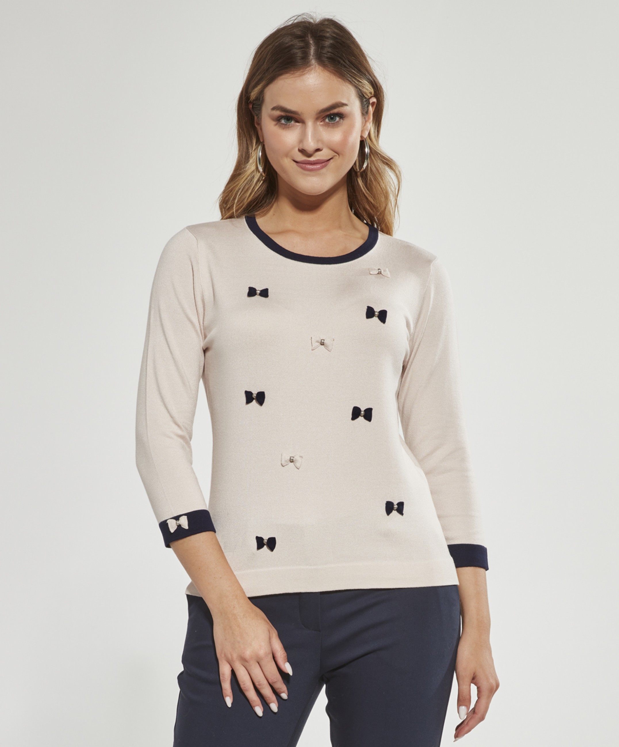 Obrazek Bluzka damska 9215591 (jasny  beż)