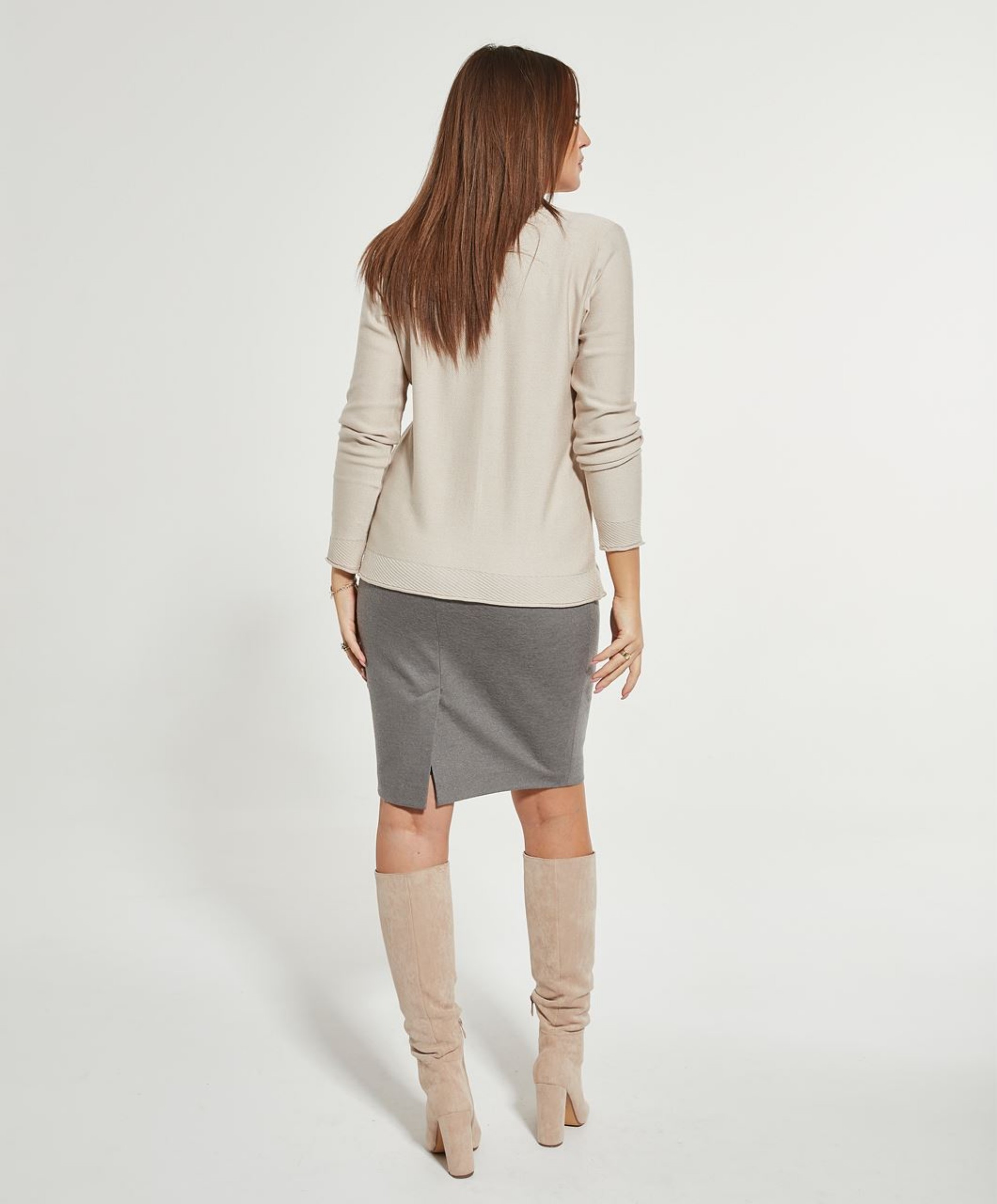 Obrazek Sweter damski 9212951 (jasny  beż)