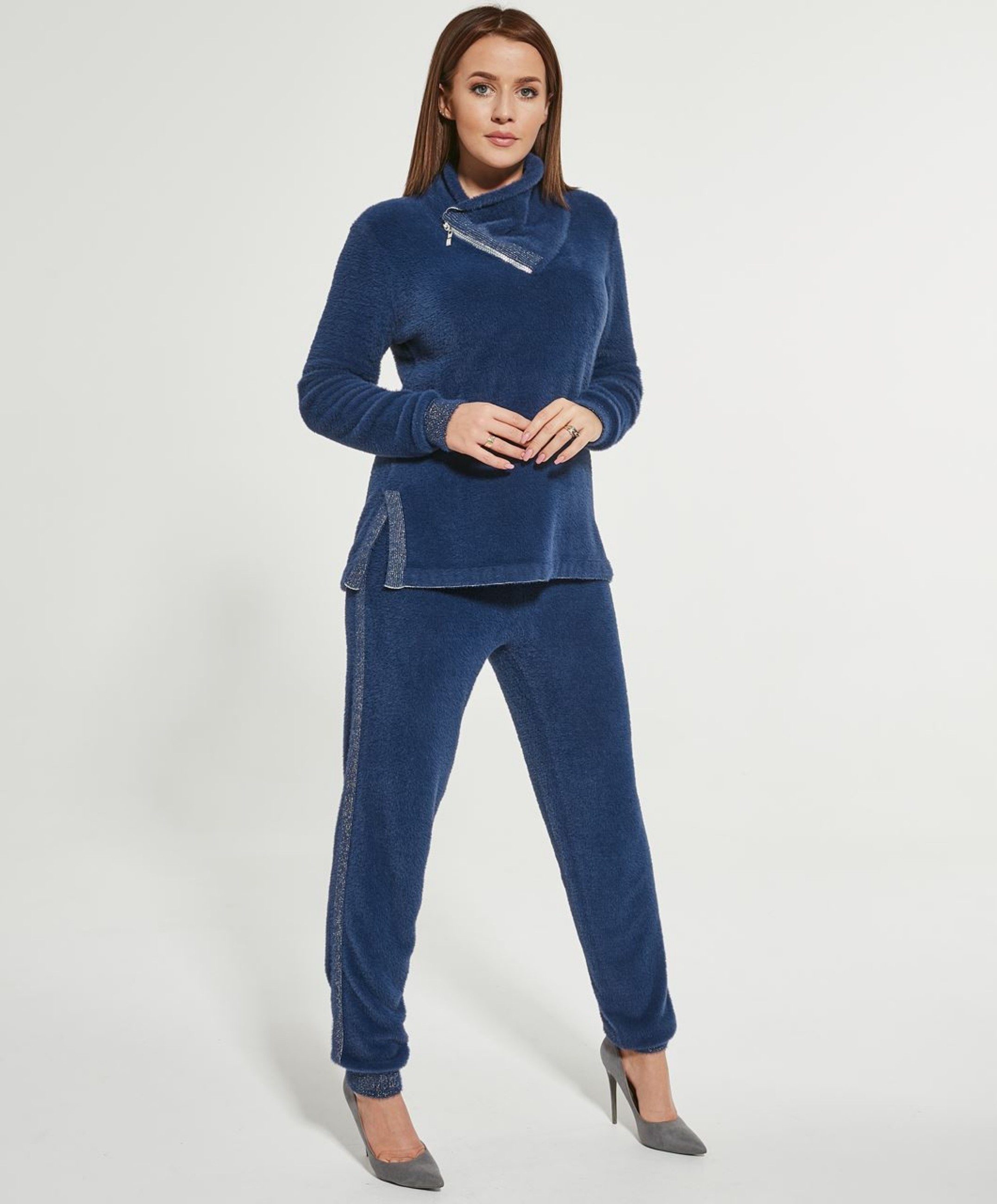 Obrazek Spodnie damskie 9213201 (granat)