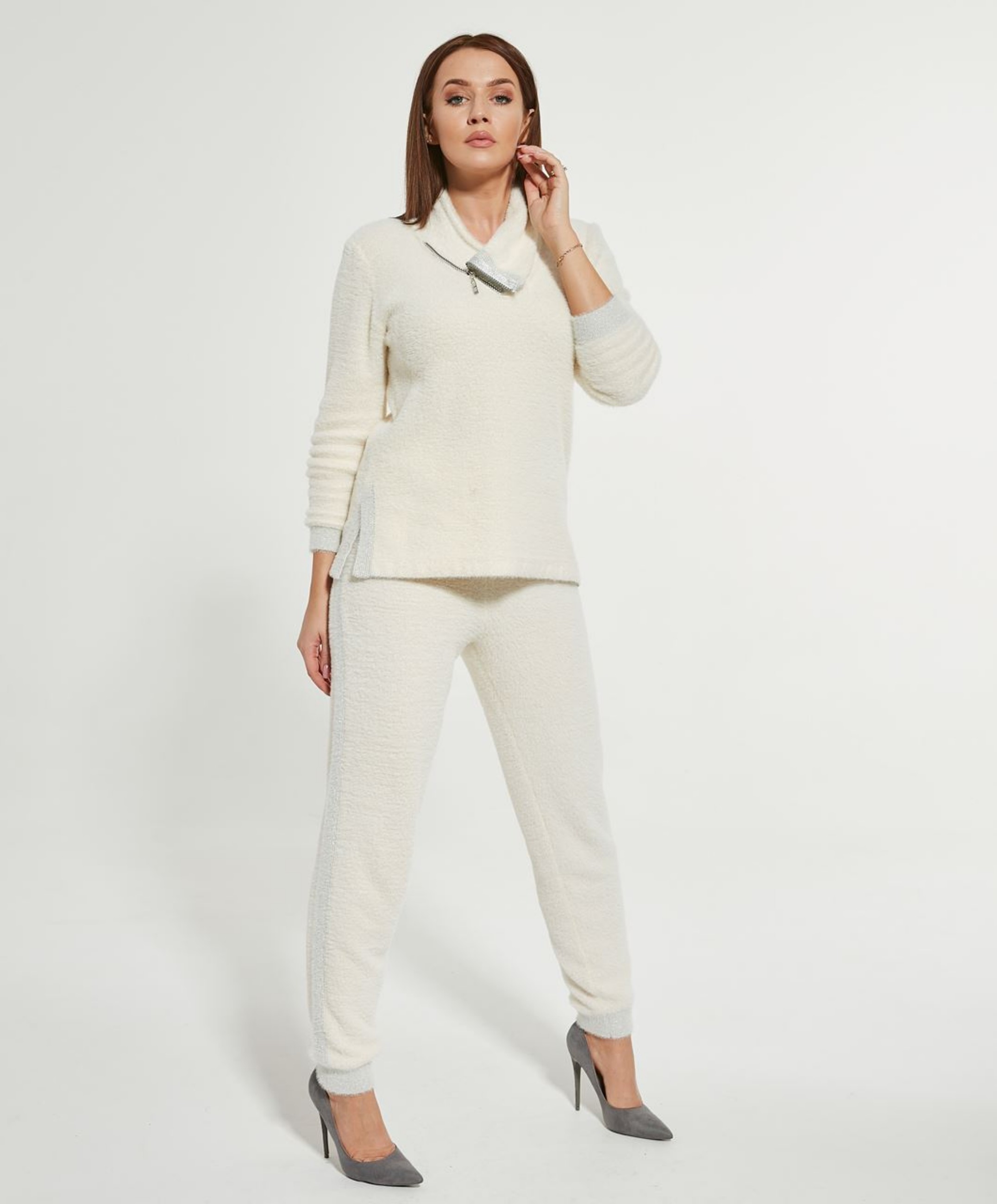 Obrazek Spodnie damskie 9213201 (biały)