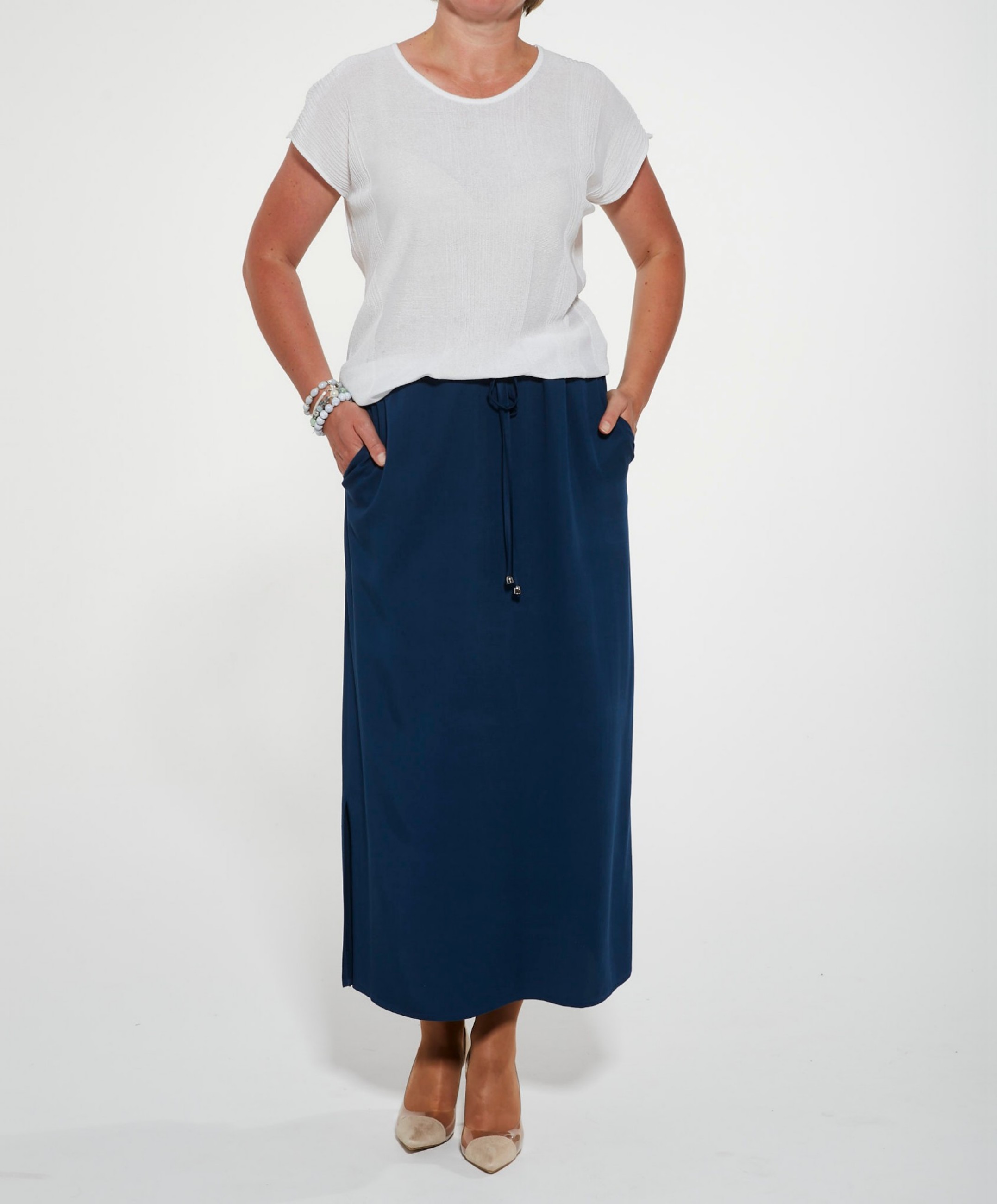 Obrazek Spódnica damska 9212601 (granat)