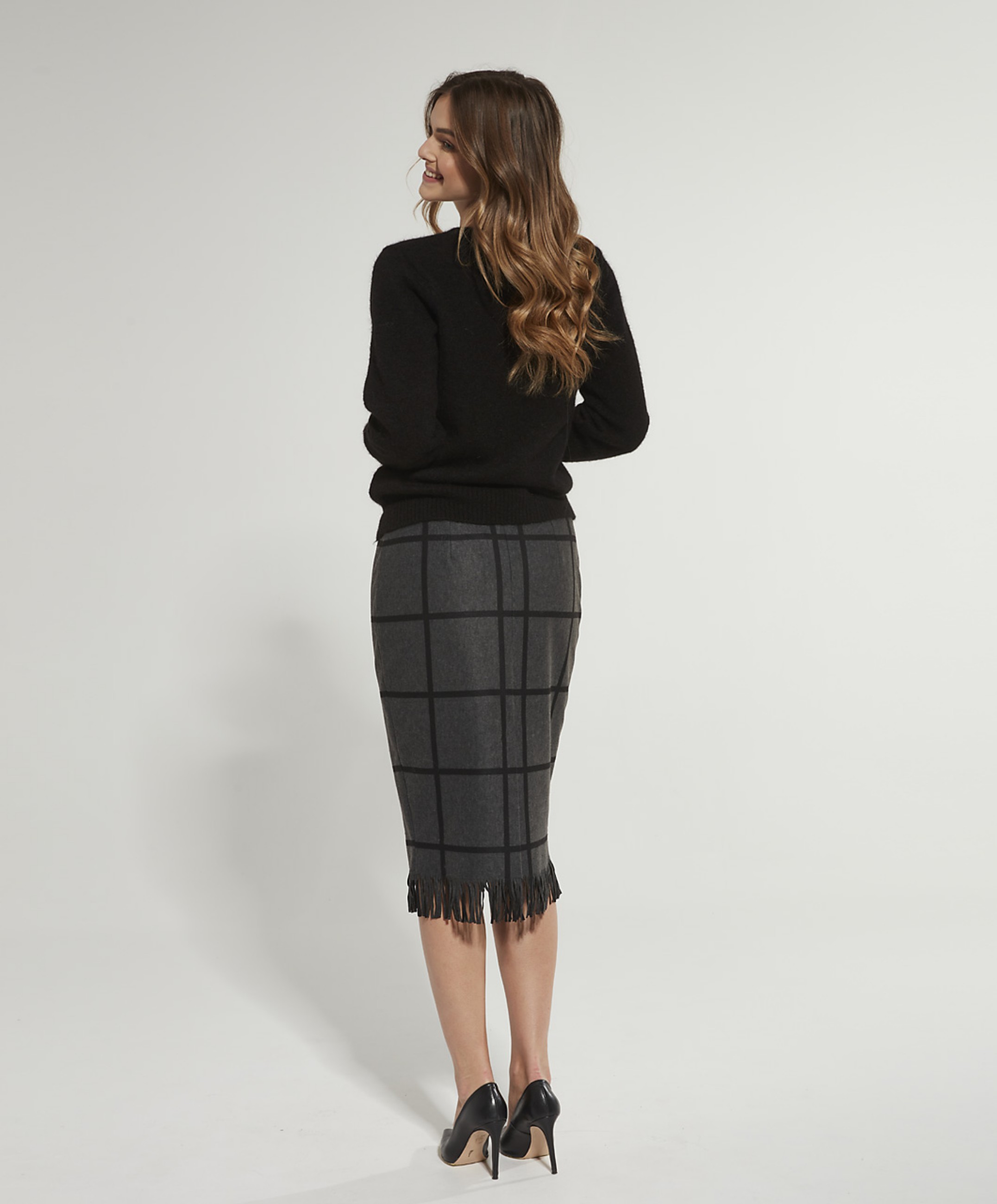 Obrazek Spódnica damska 9213141 (szary)