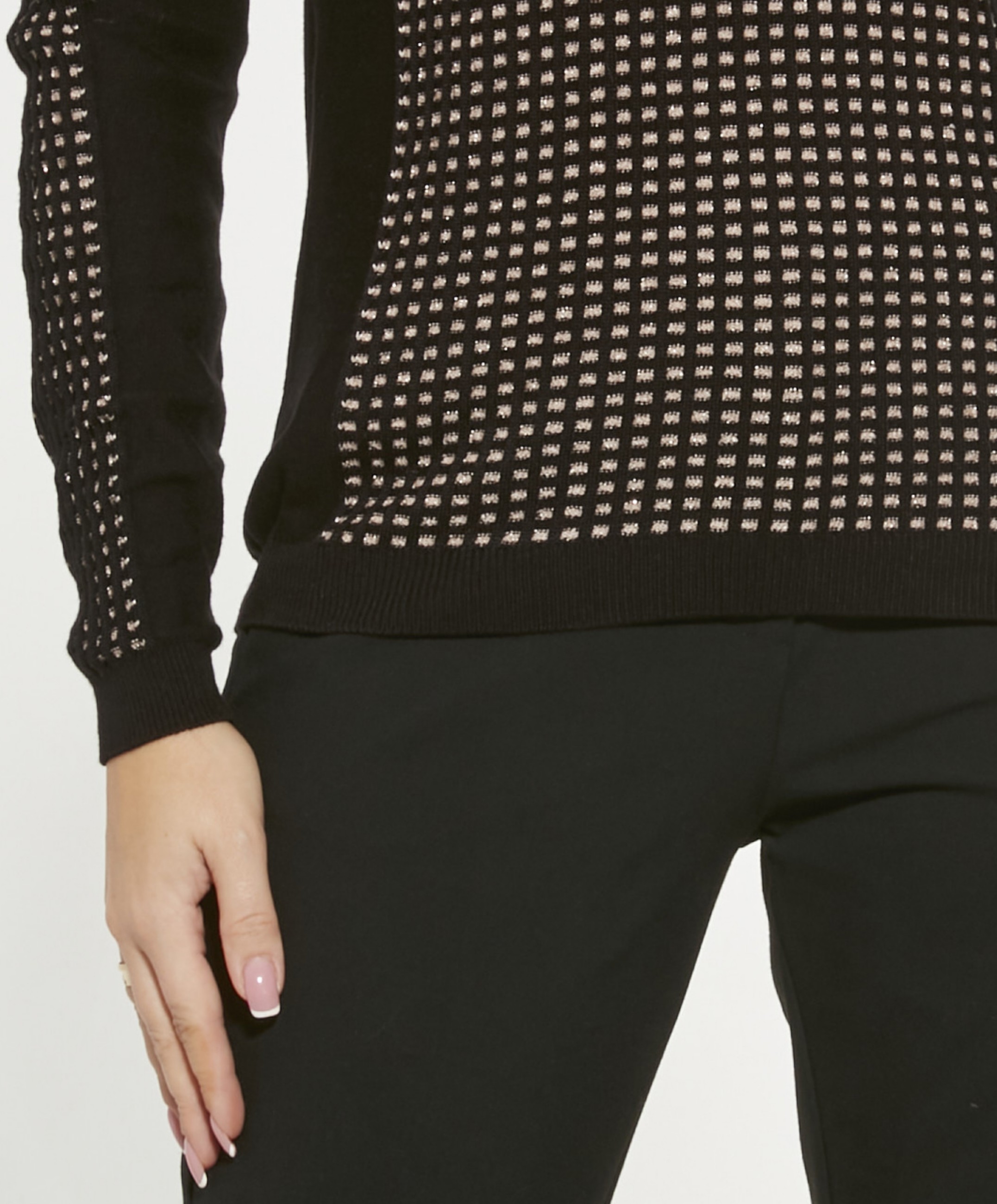 Obrazek Bluzka damska 9214401 (czarny)