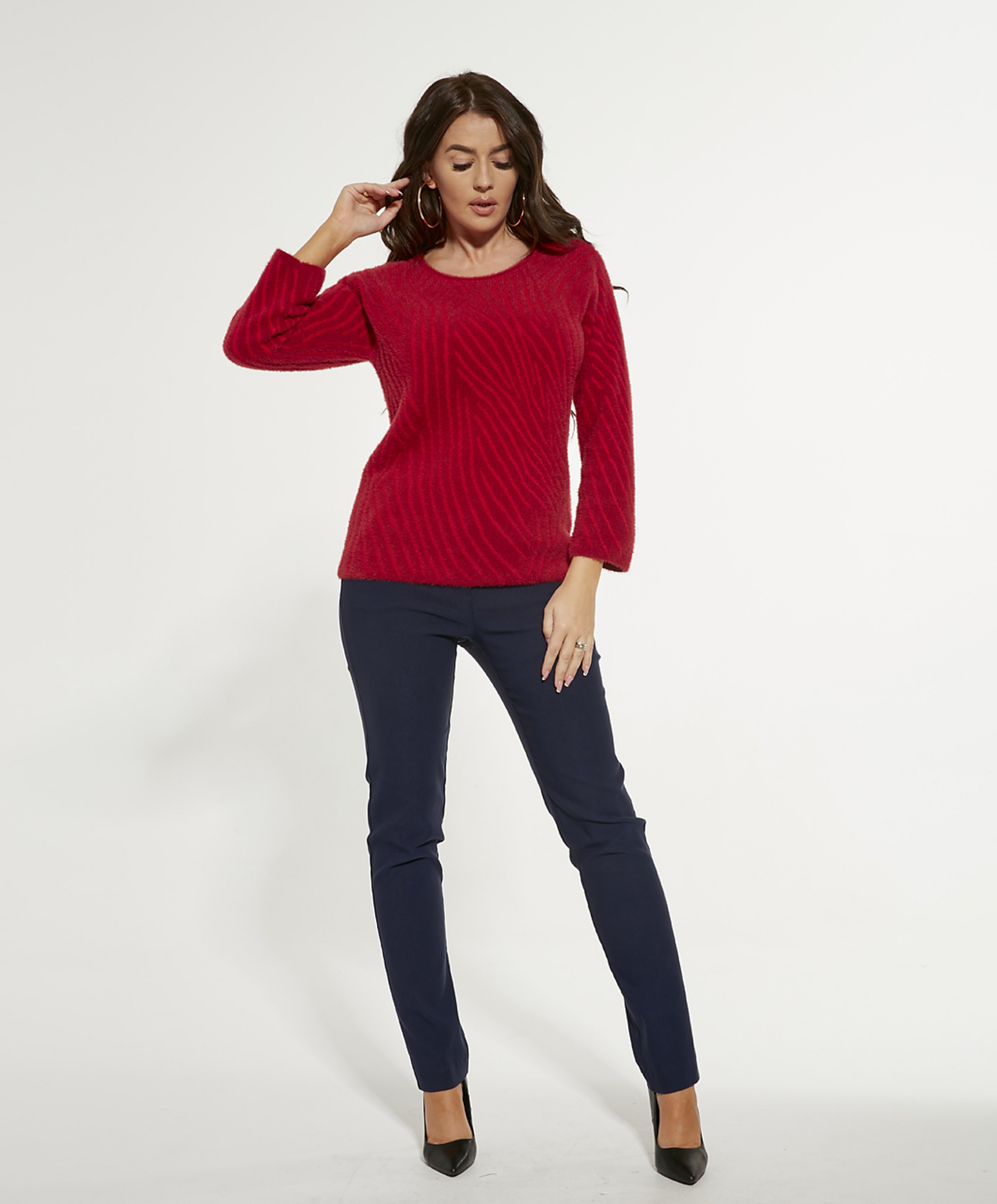 Obrazek Bluzka damska 9214331 (bordo)