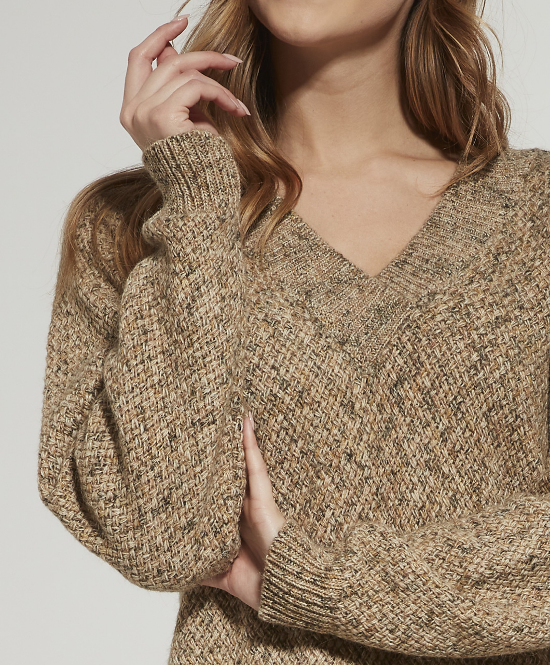 Obrazek Tunika damska 2214641 (ciemny  beż)