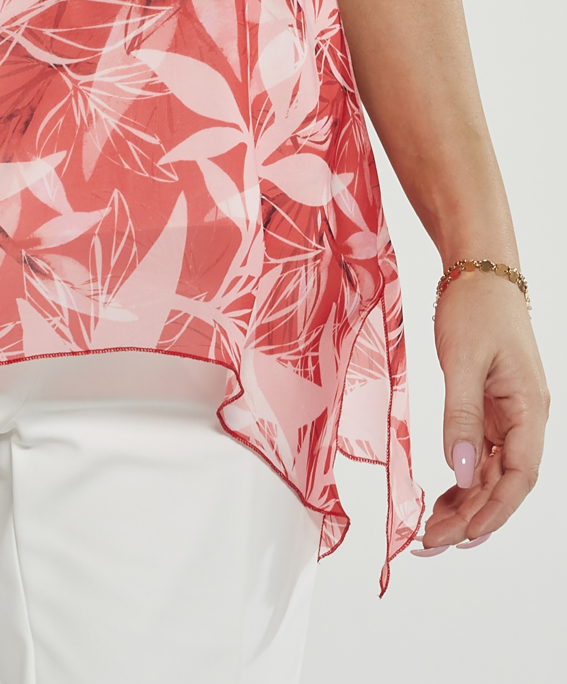 Obrazek Tunika damska 9214141 (czerwony)