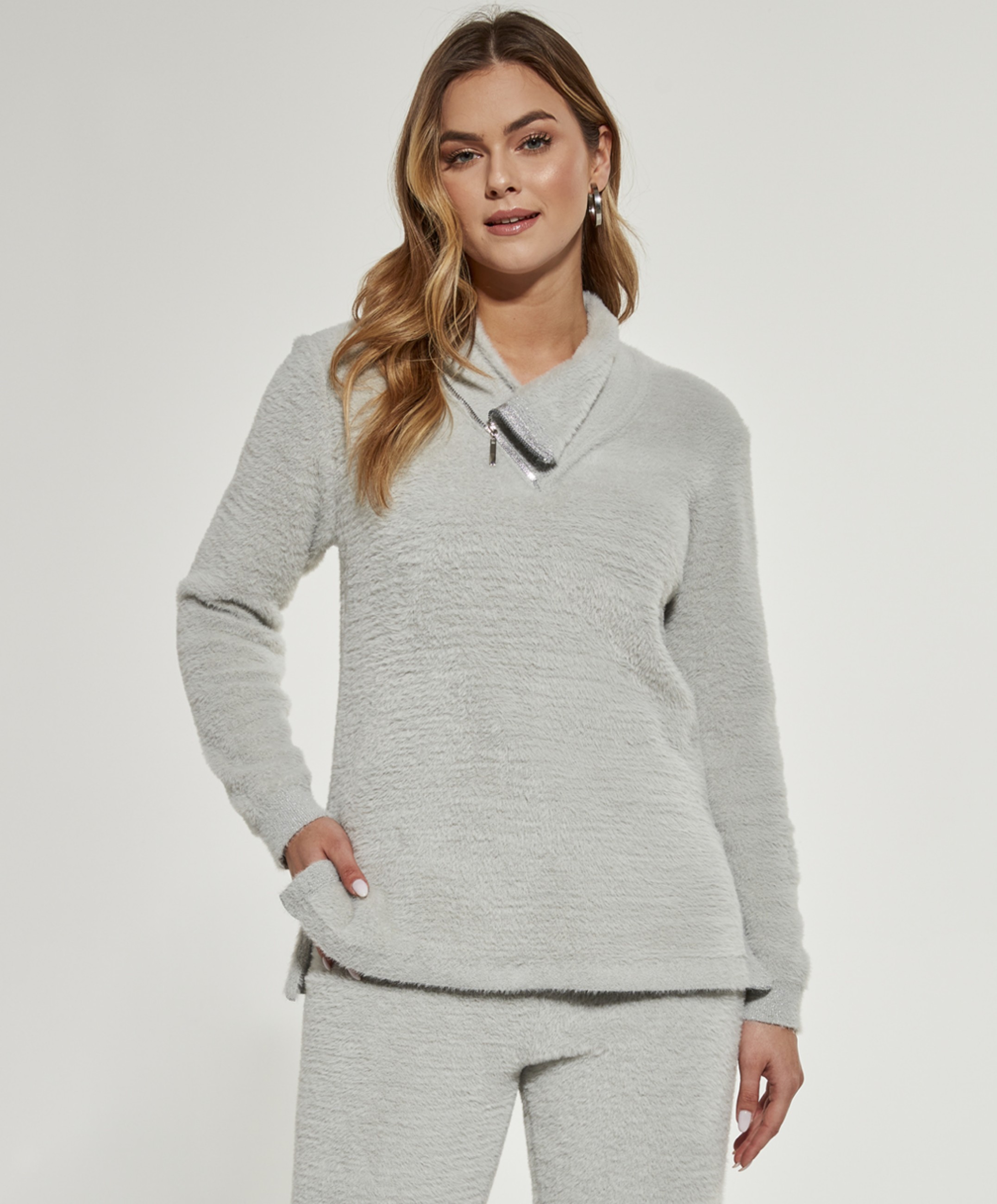 Obrazek Półgolf damski 9213191 (srebrny)