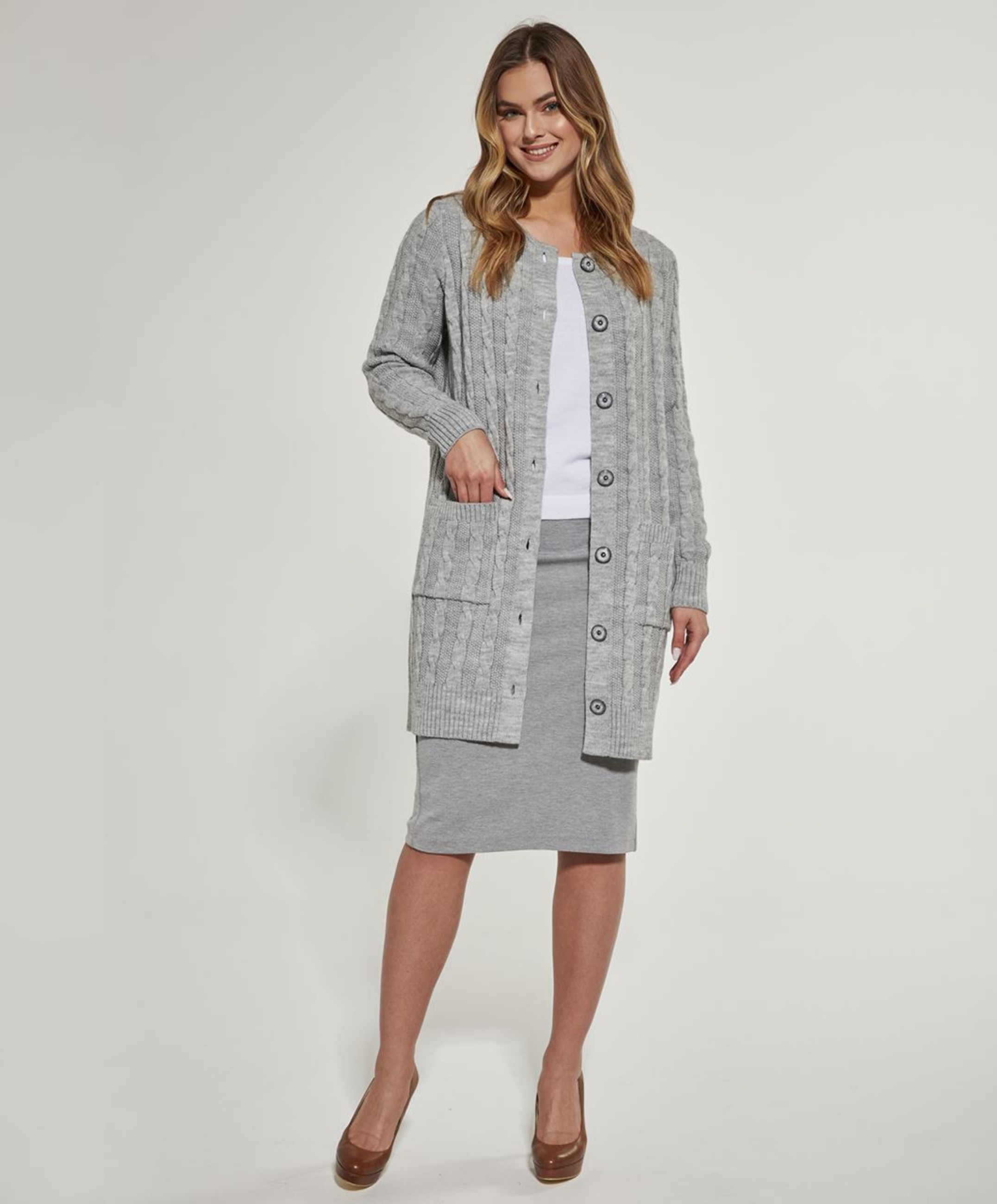 Obrazek Kardigan 2212721 (szary)